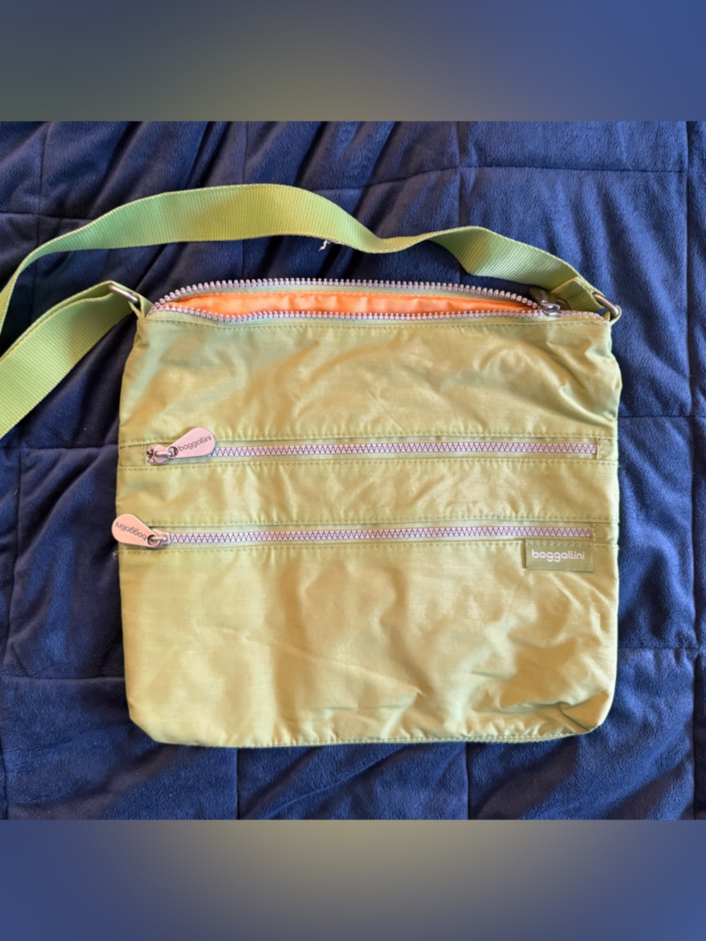 Baggallini Lime Green Crossbody Bag